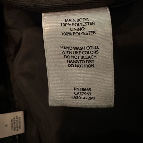 Halogen Faux leather A line skirt - Picture 6 of 11